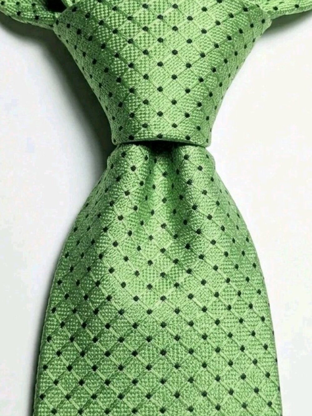 NWT/NOS! 1990s TOMMY HILFIGER Basketweave Jacquard Lion Crest Silk Tie Deadstock
